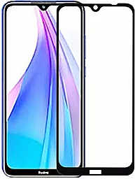 Защитное стекло TOTO 5D Cold Carving Xiaomi Redmi Note 8T Black (F_107569)