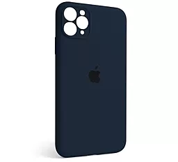 Чохол Silicone Case Full Camera для Apple iPhone 11 Pro Max Deep Navy - фото Чохол Silicone Case Full Camera для Apple iPhone 11 Pro Max Deep Navy
