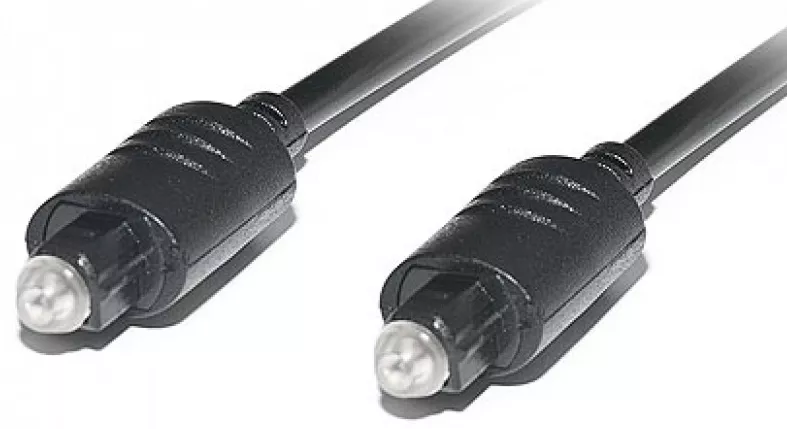 Оптический аудио кабель REAL-EL Toslink М/М Cable 1 м black (EL123500036) - фото 2