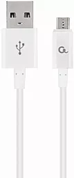 Кабель Cablexpert USB-A - micro USB 10.5w 2м cable White (CC-USB2P-AMmBM-2M-W) - фото Кабель Cablexpert USB-A - micro USB 10.5w 2м cable White (CC-USB2P-AMmBM-2M-W)
