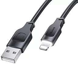 Кабель USB Usams US-SJ565 12W 2.4A 1.2M Lightning Cable Black - миниатюра 2