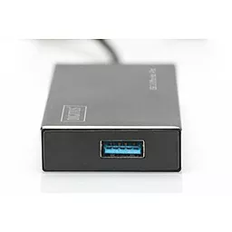 Концентратор (USB хаб) DIGITUS USB 3.0 Hub, 4-port (DA-70240-1) - мініатюра 2