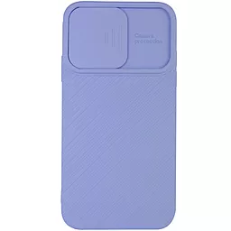 Чехол Epik Camshield Square Apple iPhone X, iPhone XS Light Blue - миниатюра 3