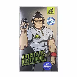 Защитное стекло Type Gorilla HD Anti-Static PTJ1 для Apple iPhone 13, iPhone 13 Pro, iPhone 14 Black - фото Защитное стекло Type Gorilla HD Anti-Static PTJ1 для Apple iPhone 13, iPhone 13 Pro, iPhone 14 Black
