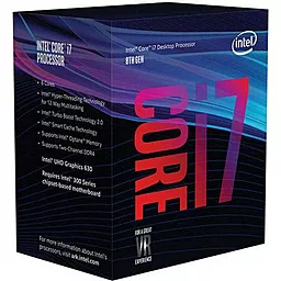 Процесор Intel Core I7-8700K (BX80684I78700K) без кулера