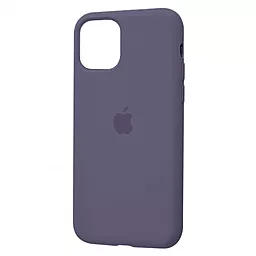 Чохол Silicone Case Full для Apple iPhone 11 Pro Max Lavender Grey