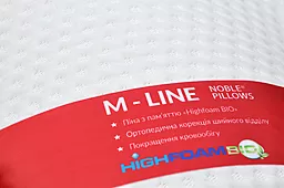 Ортопедична подушка для сну HighFoam Noble CLOUD з вирізом для шиї та плеча ергономічна - мініатюра 7