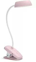 Настольная LED лампа Philips Donutclip 3W, 4000K, 1200mAh Pink (929003179627)