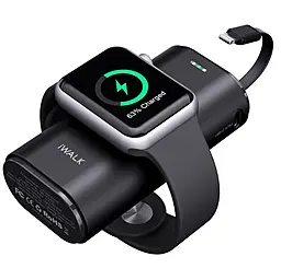 Повербанк iWalk DBL9000W-001A-ES-OEM 9000 mAh 10W Black - фото Повербанк iWalk DBL9000W-001A-ES-OEM 9000 mAh 10W Black