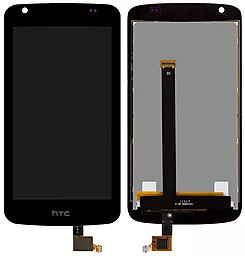 Дисплей HTC Desire 326G с тачскрином, оригинал, Black