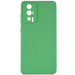 Чехол Silicone Case Candy Full Camera для Xiaomi Poco F5 Pro Green