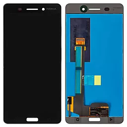 Дисплей Nokia 6 Dual Sim (TA-1021, TA-1033) + Touchscreen (original) Black