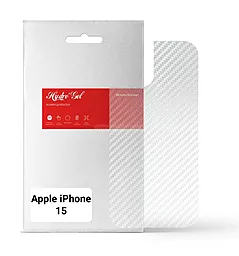 Гідрогелева плівка ArmorStandart на задню панель для Apple iPhone 15 Carbone Transparent (ARM71898)
