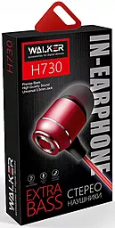 Наушники Walker H730 Red - миниатюра 2 Наушники Walker H730 Red - миниатюра 2
