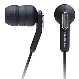 Наушники REAL-EL Z-1010 Black - фото Наушники REAL-EL Z-1010 Black