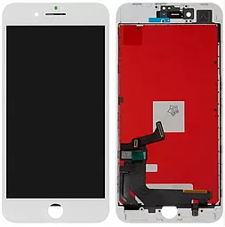 Дисплей Apple iPhone 8 Plus с тачскрином и рамкой, (IPS), White