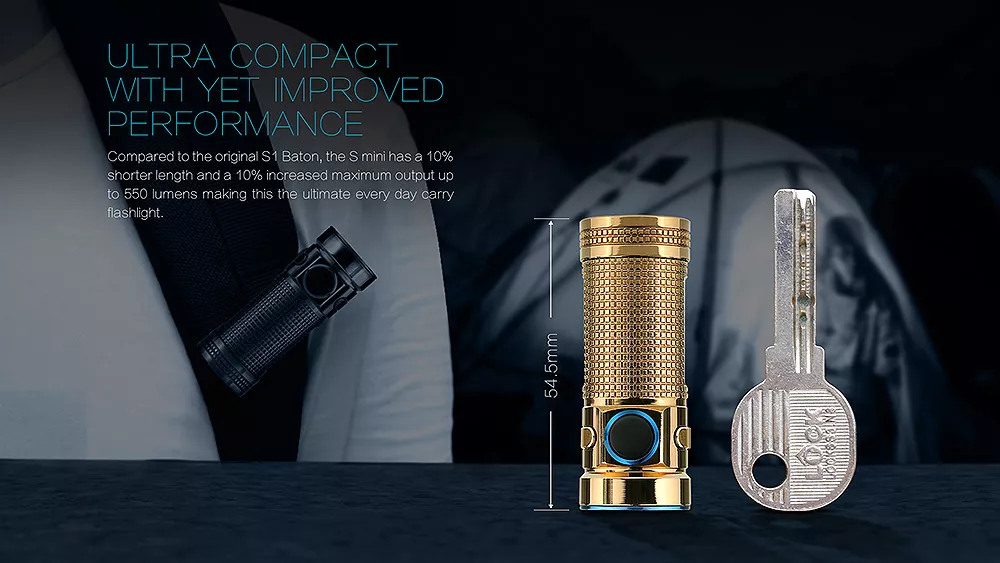 Ліхтарик Olight S mini Limited Copper Black - фото 15
