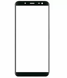 Корпусное стекло дисплея Samsung Galaxy J6 J600F 2018 (с OCA пленкой) (original) Black