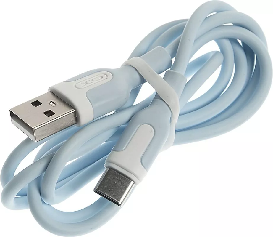 Кабель XO NB212 USB-A - Type-C 10.5w 1м cable Blue - фото 2
