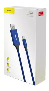 Кабель Baseus USB-A - Lightning 10w 5м cable Blue (CALYW-M03) - фото 3