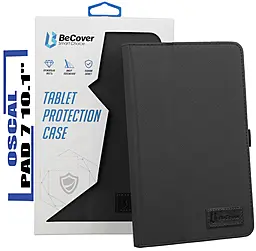 Чехол для планшета BeCover Slimbook для Oscal Pad 7 10.1" Black (713010) - фото Чехол для планшета BeCover Slimbook для Oscal Pad 7 10.1" Black (713010)