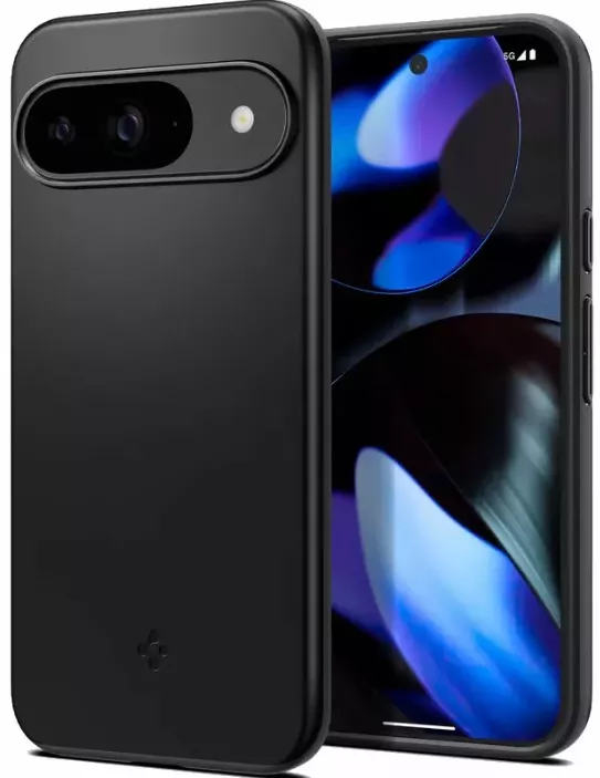 Чехол Spigen Thin Fit для Google Pixel 9, 9 Pro Black (ACS07697) - фото 1