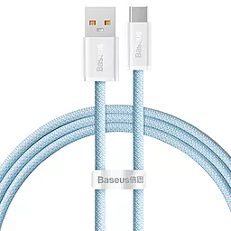 USB Кабель Baseus Dynamic 100w 5a USB Type-C - Type-C cable blue (CALD000603)
