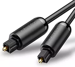 Оптический аудио кабель Ugreen AV122 Toslink M/M cable 3 м cable black (70893) - фото Оптический аудио кабель Ugreen AV122 Toslink M/M cable 3 м cable black (70893)
