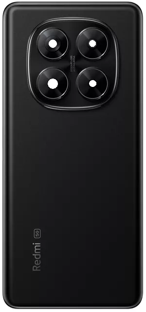 Задня кришка корпусу Xiaomi Redmi Note 14 Pro 5G зі склом камери Midnight Black - фото 1