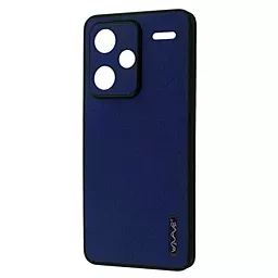 Чехол Wave Leather Case для Xiaomi Redmi Note 13 Pro Plus Blue
