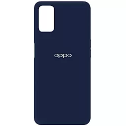 Чехол Epik Silicone Cover My Color Full Protective (A) Oppo A52, A72, A92 Midnight blue