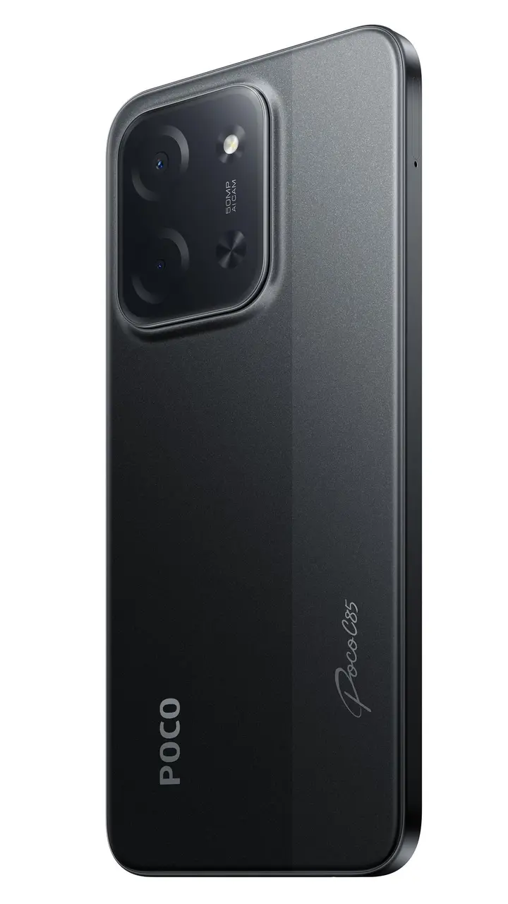 Смартфон Xiaomi Poco C85 6/128GB Black - фото 4