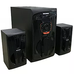 Колонки акустичні Greenwave SA-3015BT Black/Orange - мініатюра 2