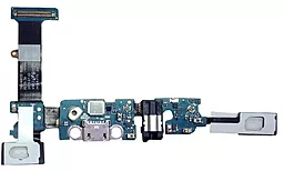 Нижняя плата Samsung Galaxy Note 5 N920 с разъемом зарядки, наушников и микрофоном Original - фото Нижняя плата Samsung Galaxy Note 5 N920 с разъемом зарядки, наушников и микрофоном Original