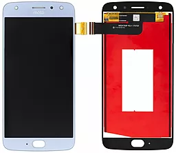 Дисплей Motorola Moto X4 (XT1900-1, XT1900-2, XT1900-3, XT1900-4, XT1900-5, XT1900-6, XT1900-7) с тачскрином, оригинал, Blue - фото Дисплей Motorola Moto X4 (XT1900-1, XT1900-2, XT1900-3, XT1900-4, XT1900-5, XT1900-6, XT1900-7) с тачскрином, оригинал, Blue
