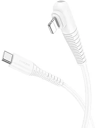 Кабель Borofone BX105 Corriente USB Type-C - Lightning 27w 3a 1м PD сable White - миниатюра 2 Кабель Borofone BX105 Corriente USB Type-C - Lightning 27w 3a 1м PD сable White - миниатюра 2