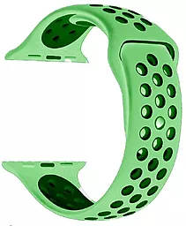 Ремешок Nike Silicon Sport Band for Apple Watch 38mm/40mm/41mm Green/Gray
