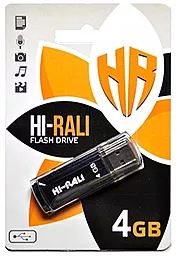 Флешка Hi-Rali 4GB Stark Series USB 2.0 (HI-4GBSTBK) Black