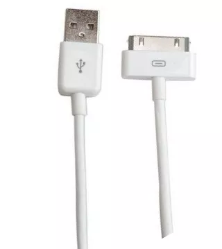 Кабель USB Walker C115 30-pin USB Cable for iPhone 4/4s White - фото 3