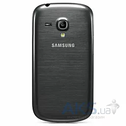 Задняя крышка корпуса Samsung Galaxy S3 mini I8190 Titan Gray - фото Задняя крышка корпуса Samsung Galaxy S3 mini I8190 Titan Gray