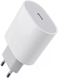 Мережевий зарядний пристрій Siyoteam Apple Style 20W PD USB-C Poweradapter White