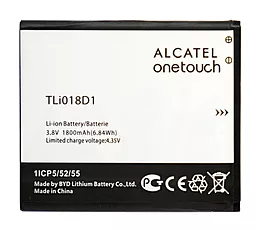 Акумулятор Alcatel One Touch Pop D5 5038D / TLi018D1 (1800 mAh) 12 міс. гарантії