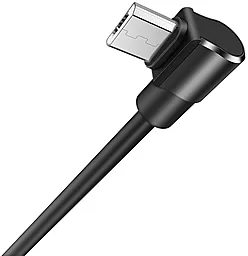 Кабель USB Hoco U37 Long Roam micro USB Cable  Black - миниатюра 2