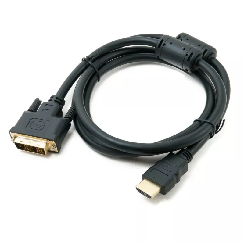 Видеокабель HDMI - DVI-D 1.5m (KBH1684) ExtraDigital - фото 1