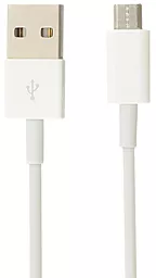 Кабель Siyoteam Simple USB-A - micro USB 12w 2.4a 0.3м cable White - фото Кабель Siyoteam Simple USB-A - micro USB 12w 2.4a 0.3м cable White