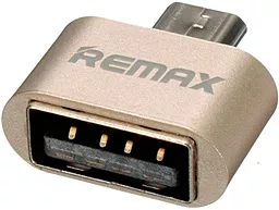 OTG-перехідник Remax Micro USB Gold (RA-OTG) - мініатюра 3