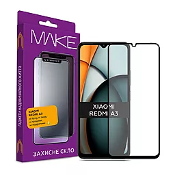 Защитное стекло MAKE для Xiaomi Redmi A3 (MGF-XRA3) - фото Защитное стекло MAKE для Xiaomi Redmi A3 (MGF-XRA3)