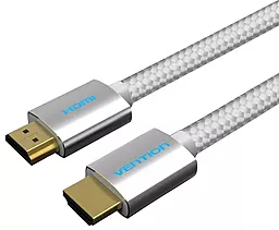 Відеокабель HDMI v2.0 4k 60hz 3m gray (AABII) Vention - фото Відеокабель HDMI v2.0 4k 60hz 3m gray (AABII) Vention