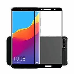 Защитное стекло Miza Full Glue Huawei Y6 2018, Y6 Prime 2018, Honor 7A Pro Black