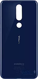 Задняя крышка корпуса Nokia 5.1 Plus / X5 (2018) Blue